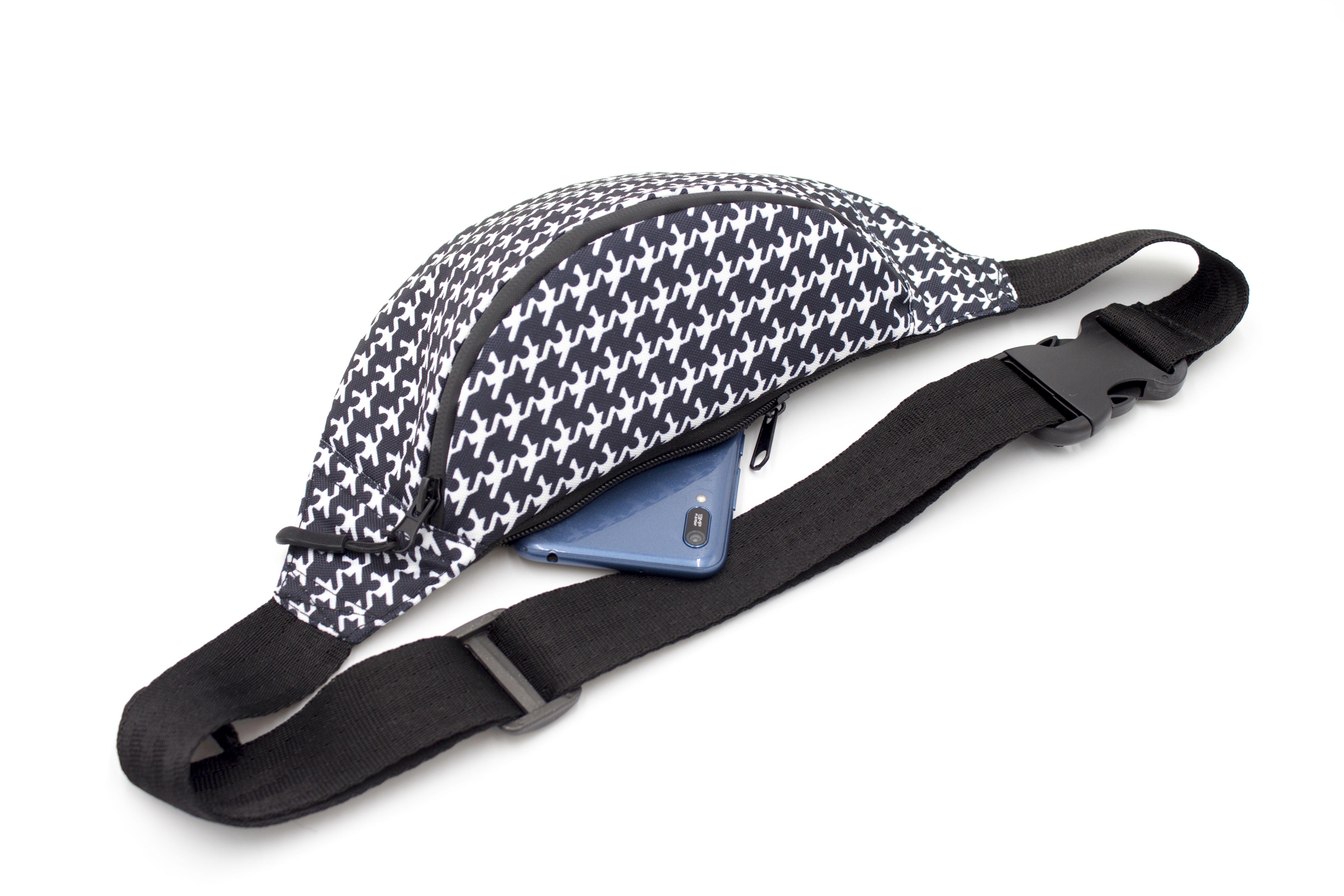 Сумка бананка Гусяча лапка (BG-018) - фото 9