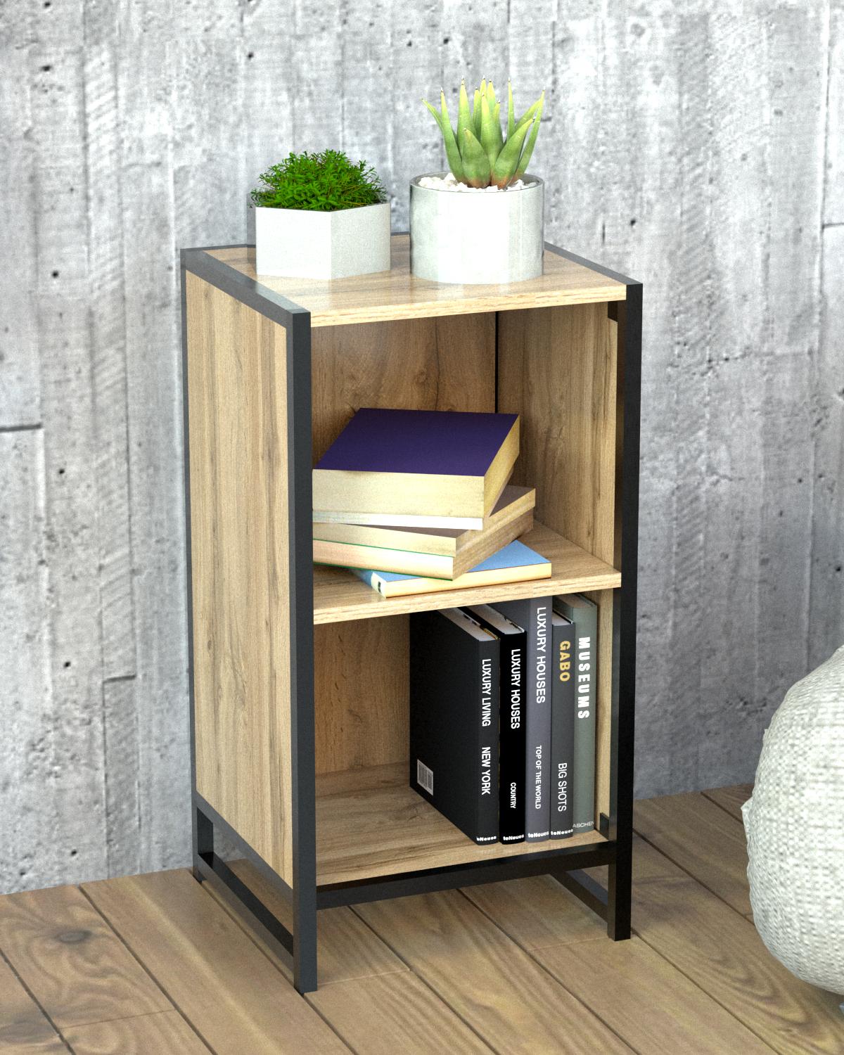 Тумба-стеллаж приставная EcoLoft Норвио DSP-1532-1 лофт (38425814)