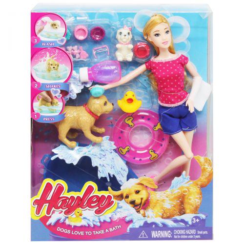 Кукла шарнирная с питомцем Малиновый (150543) Кукла шарнирная с питомцем Малиновый (150543)