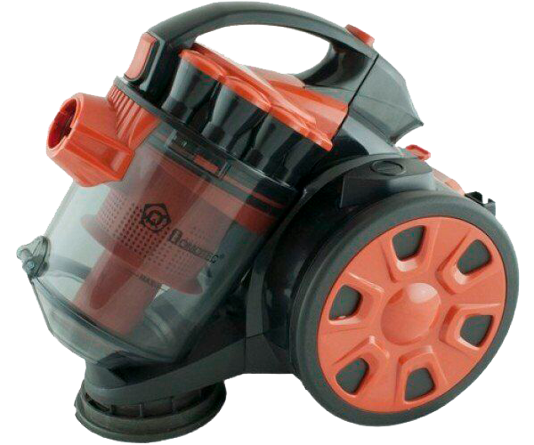 Пылесос безмешковый Domotec MS-4409 циклонного типа 3000 Вт Оранжевый (MS 4409_1400)