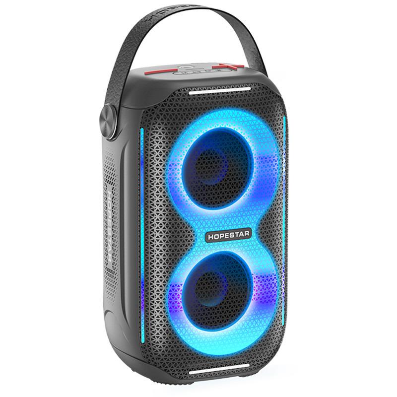 Портативная колонка HOPESTAR Party 200mini Bluetooth BT5.3 20W TWS AUX/TF/USB 6h Max IPX6 Серый