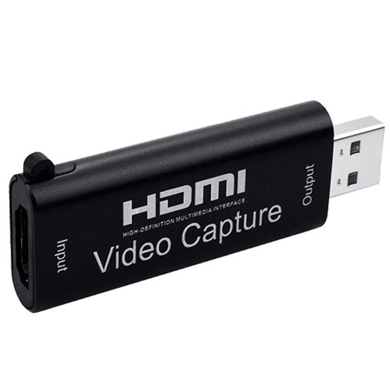 Внешняя карта видеозахвата 4Sport Capture Card USB 2.0 VCC02 Black (4S-VCC02-BK)