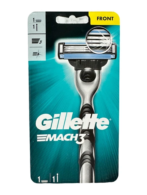 Бритва GILLETTE Mach 3в1 сменным картриджем.