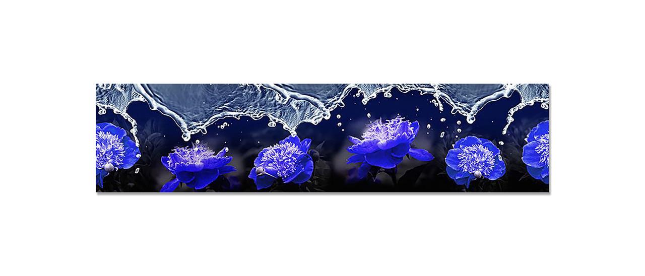 Наклейка виниловая 3D Zatarga Синие Пионы/Вода 600х2500 мм (1274515576) Наклейка виниловая 3D Zatarga Синие Пионы/Вода 600х2500 мм (1274515576)