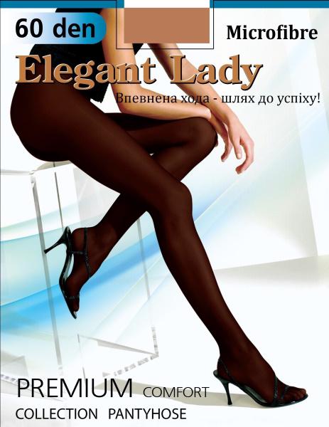 Колготи еластичні Elegant Lady Premium comfort 60 den р. 5 NATURAL