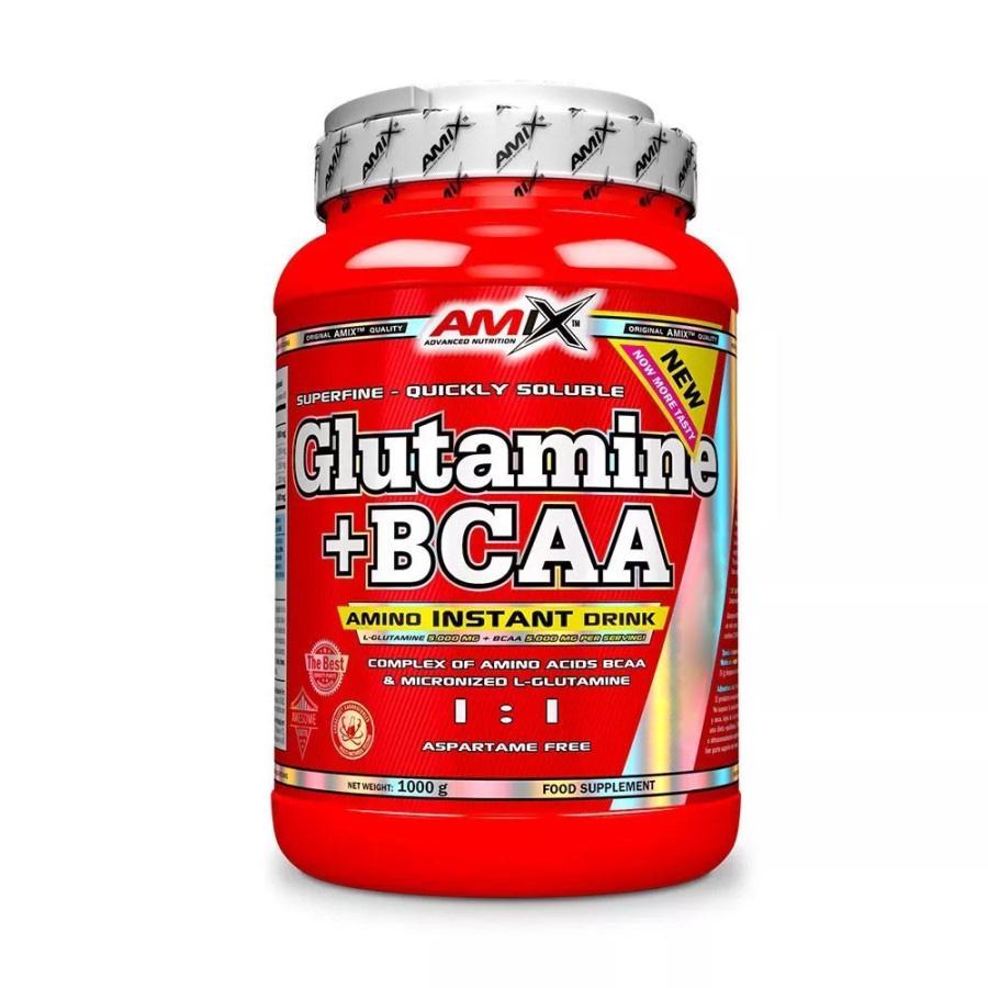 Аминокислота Amix Nutrition L-Glutamine+ BCAA 1 кг Лимон-лайм (9138V14390)