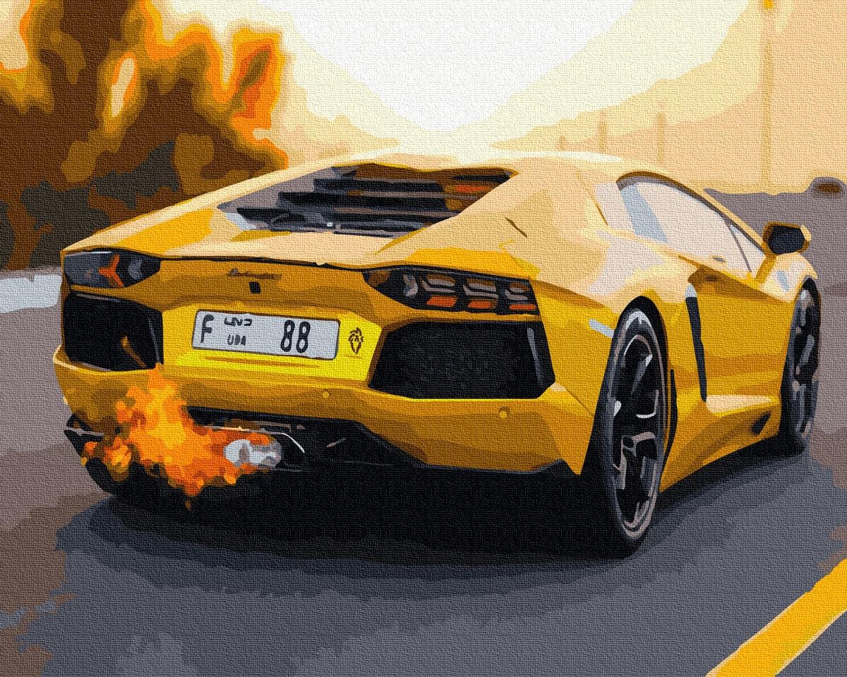Картина по номерам Brushme GX36048 Супер-кар 40x50 см (1341293823)