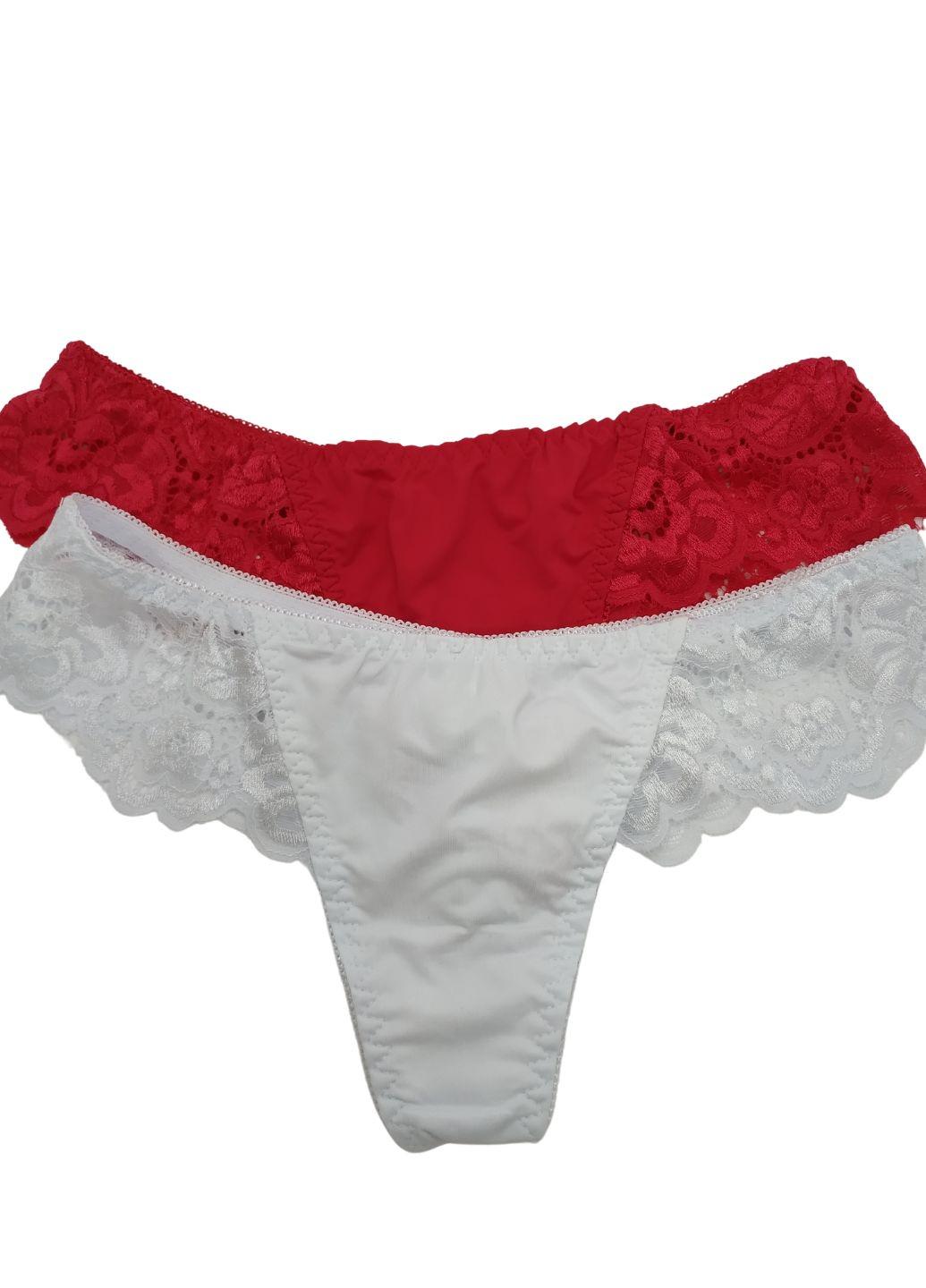 Набор женских трусиков-стрингов Biweier №2 L р. 46 2 шт. Комбинированный