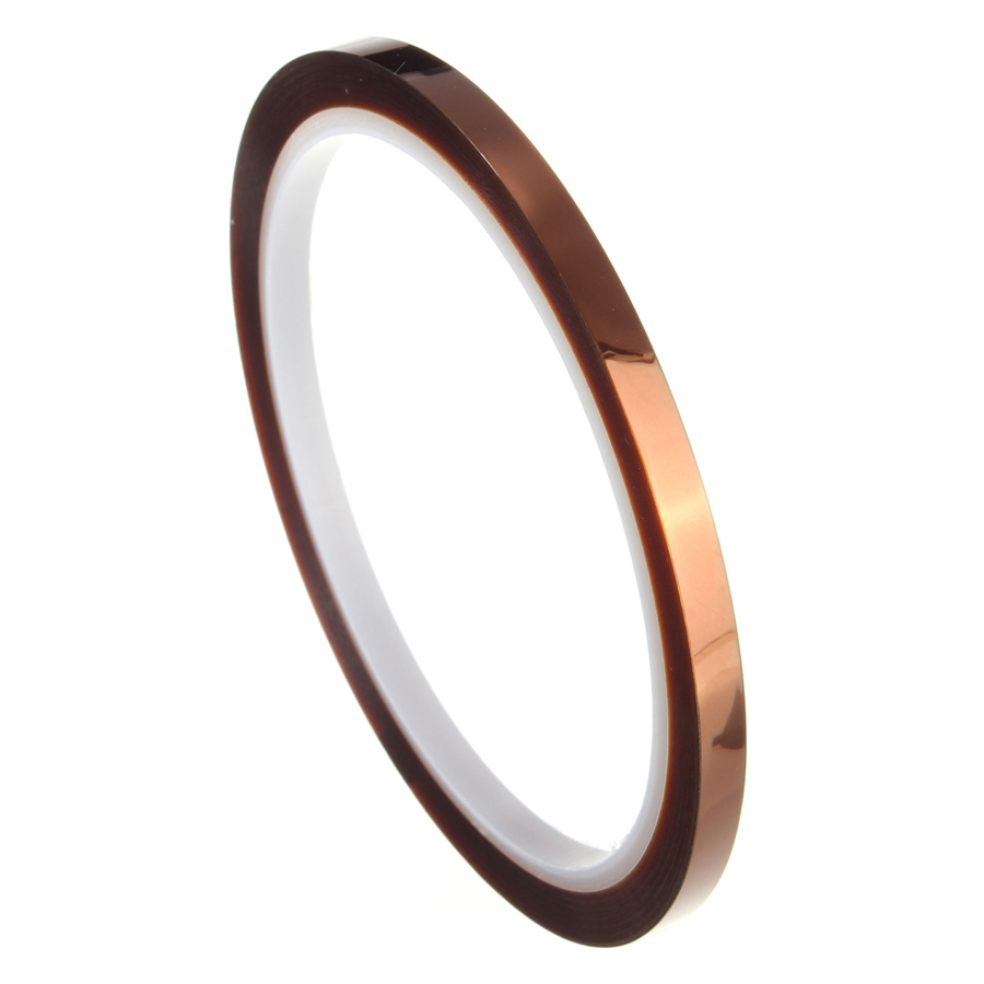 Клейкая лента термостойкая изолирующая для электроники и ремонта 2 мм 33 м (YUT_V4450)