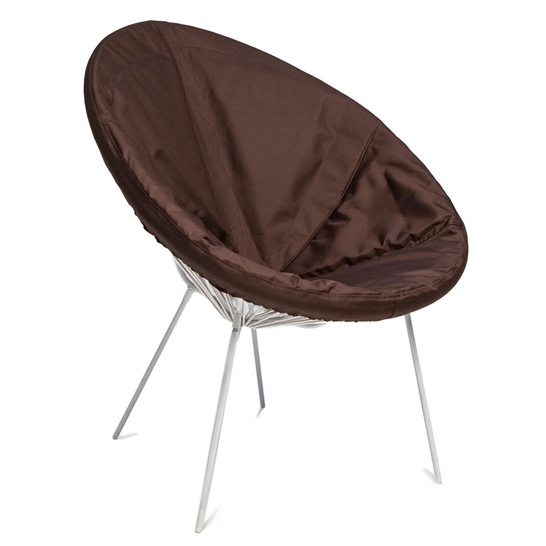 Кресло-стул садовый с подушкой-чехлом Acapulco из искусственного ротанга до 120 кг из Коричневый (2675155567)