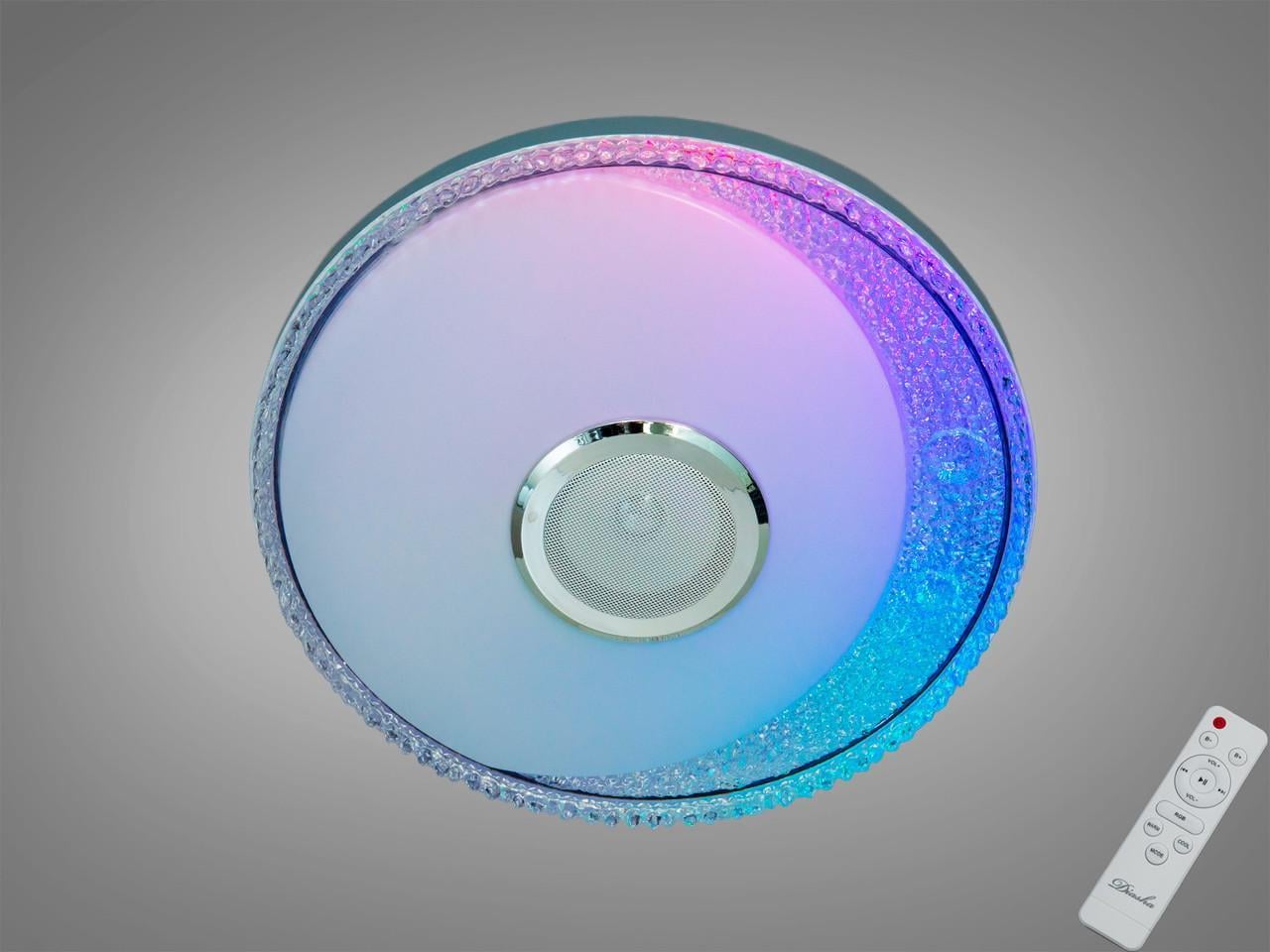 Смарт-люстра светодиодная Diasha RGB MP3 70Вт Белый (2989250523)