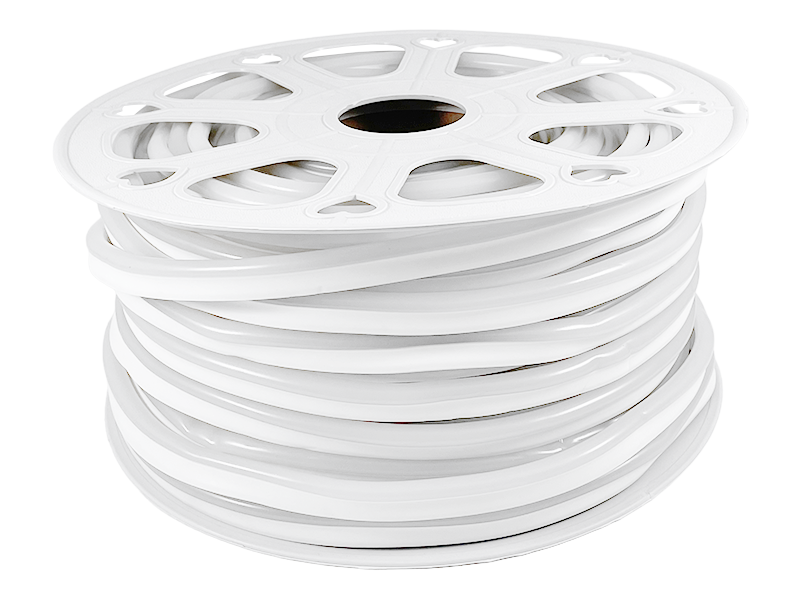 Неон светодиодный AVT SMD2835 120 LED 8х16 мм 220 В 7 Вт 9000-10000K IP65 1 м (7410)