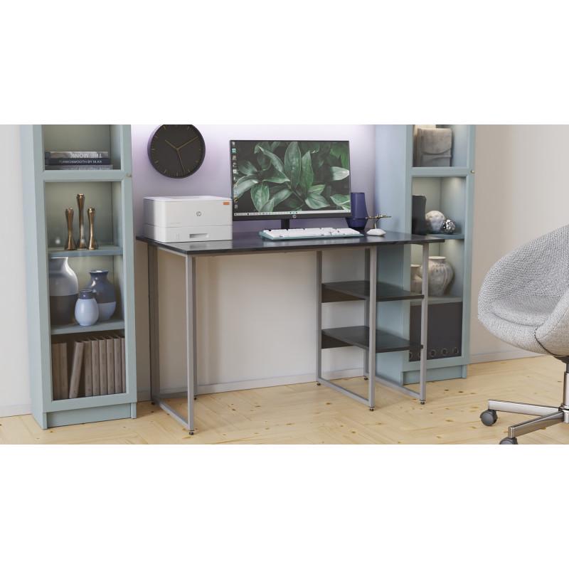Компьютерный стол Ferrum-decor Kevin метал/ДСП Серый/Сосна Кембра (FRD-101733)