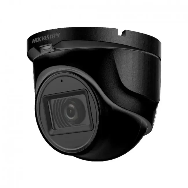 Видеокамера Hikvision 5МП Turbo HD DS-2CE76H0T-ITMFS Black AVINET с микрофоном 2,8 мм