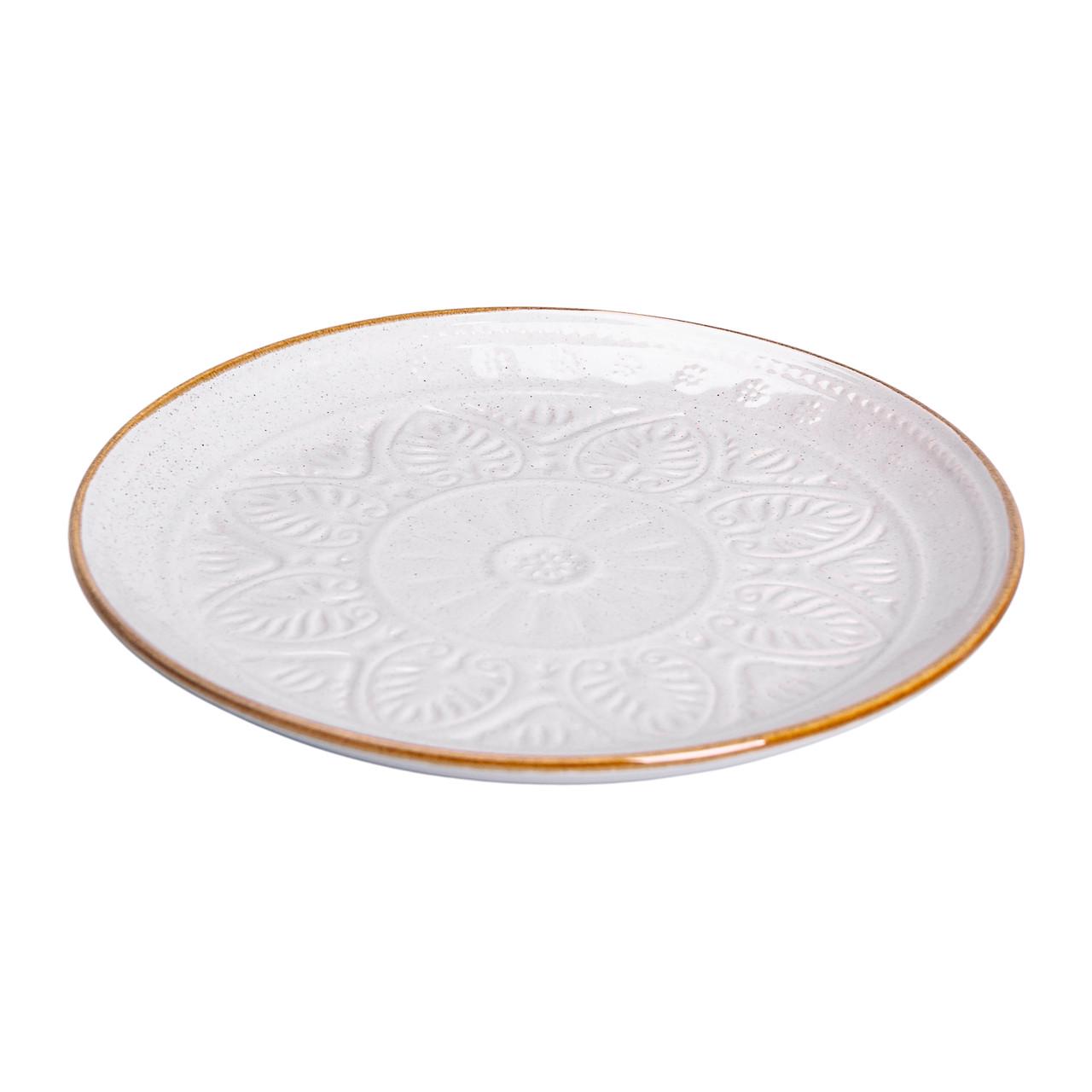 Столовый керамический сервиз YIWU Bronze Age на 6 персон 24 пр. Бежевый (HP-31-1) - фото 3 Столовый керамический сервиз YIWU Bronze Age на 6 персон 24 пр. Бежевый (HP-31-1) - фото 3