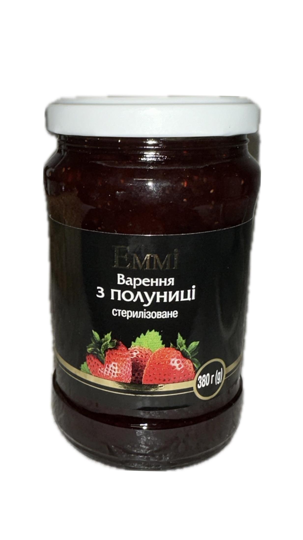 Варення Emmi з полуниці стерилізоване 380 г