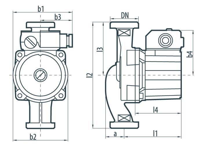 Насос циркуляційний Sprut LRS 25-4S-180 (4823072200873) - фото 4