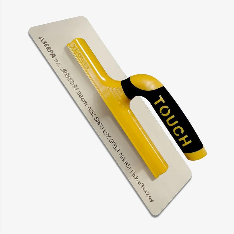 Гладилка для декоративной штукатурки Effect Trowel Open Handle 30 см Нержавеющая сталь (834)