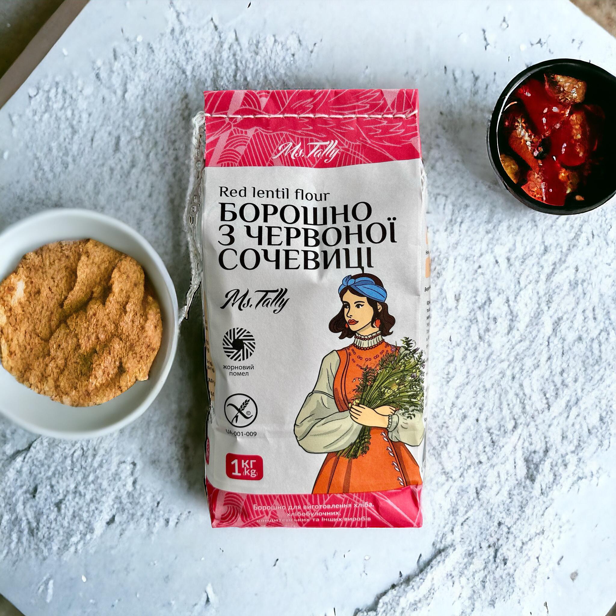 Мука из красной чечевицы Ms.Tally 1 кг (4820216950014) - фото 5
