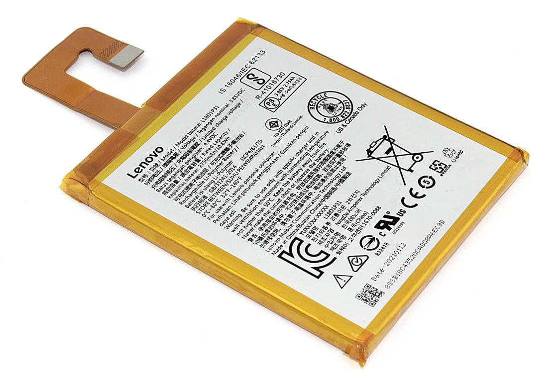 Аккумулятор для ноутбука Lenovo L19D1P31 M8 TB-8505F 3,86 V 5000 mAh (086216)