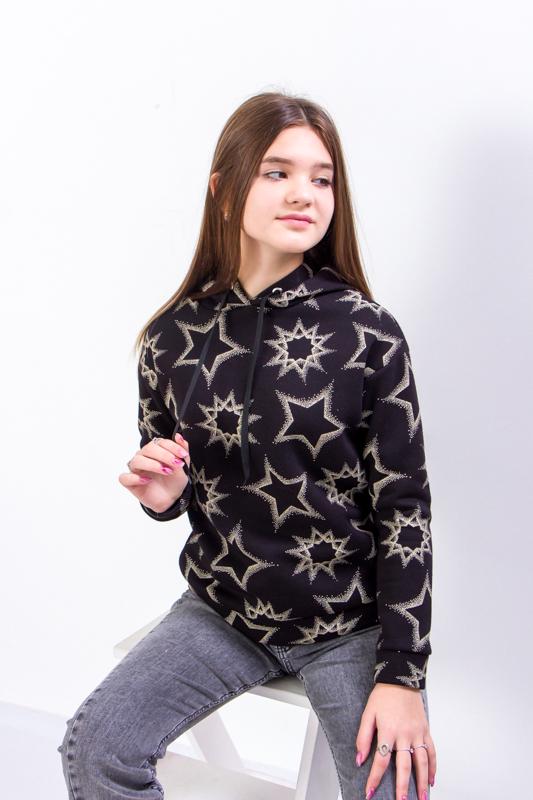 Худи для девочки Носи свое подростковый 164 см Черный (6230-058-v2)