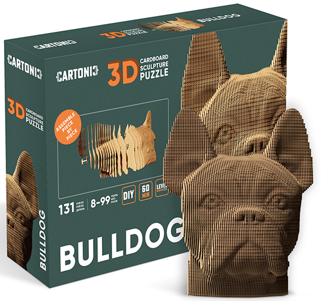 Картонный конструктор Cartonic 3D Puzzle BULLDOG (8987155)