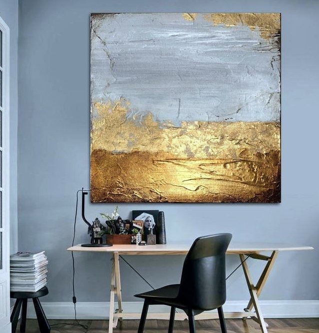 Картина на холсте ArtSale Абстракция 90х105 см RA0012