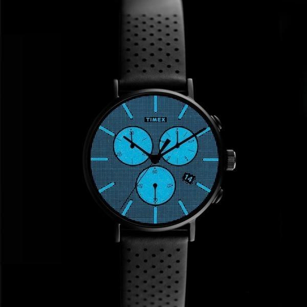 Наручний годинник чоловічий Timex Fairfield Chrono Supernova кварцевий Black (Tx2r79800) - фото 4