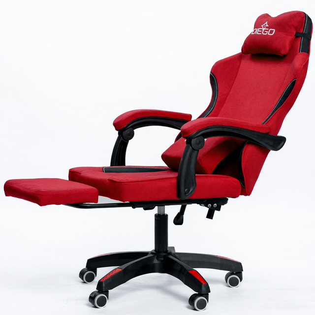 Кресло геймерское DIEGO Soft Red