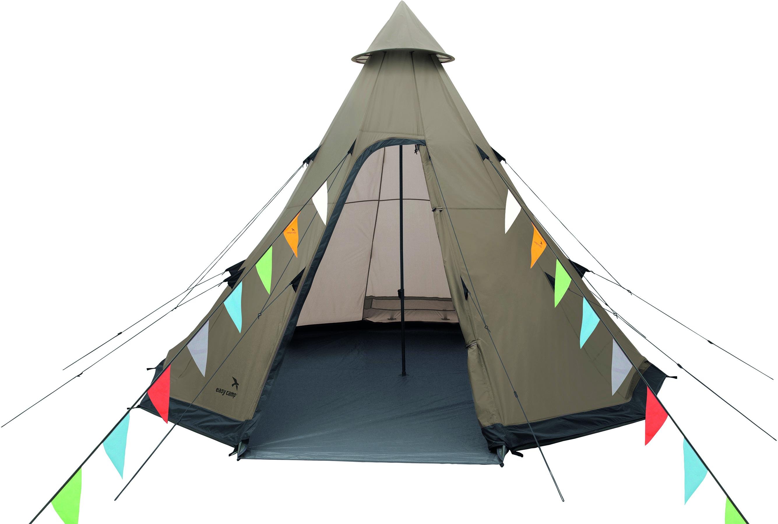 Палатка восьмиместная Easy Camp Moonlight Tipi Grey (120381) - фото 2