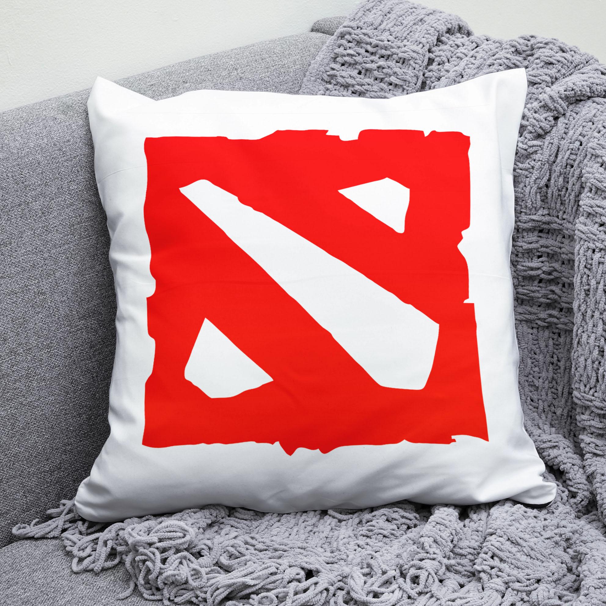 Плюшевая подушка квадрат с принтом игры Dota 2 Дота