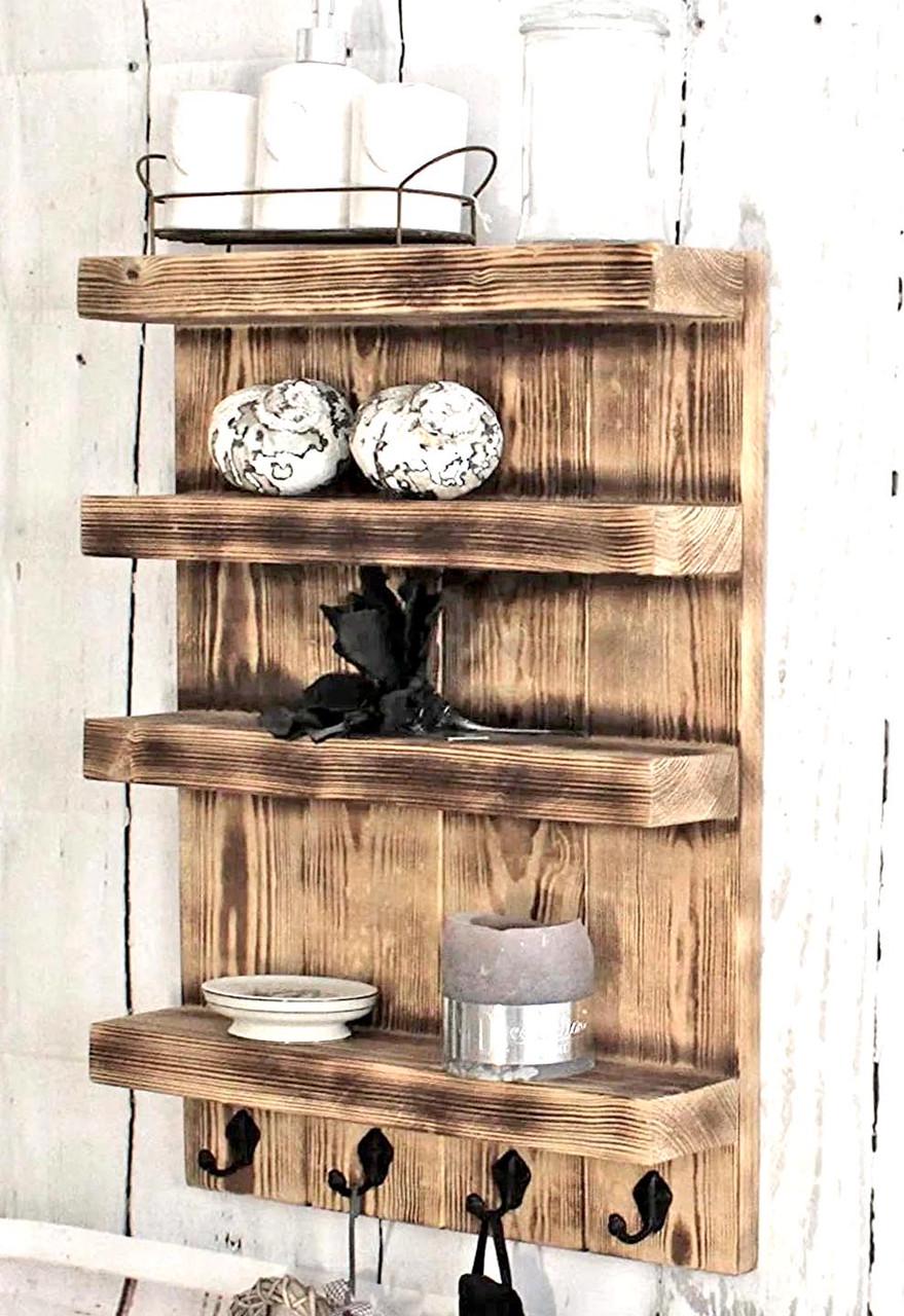 Полка для ванной из дерева Райнбек Бенгала (ВНП/009927)