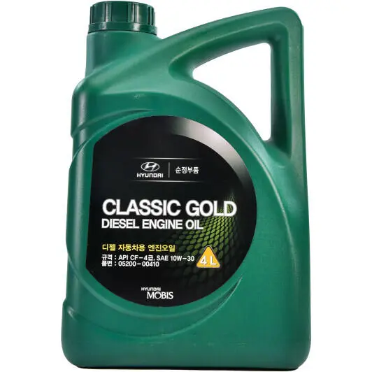 Моторное масло Hyundai Classic Gold Diesel 10W-30 4 л (0520000410)