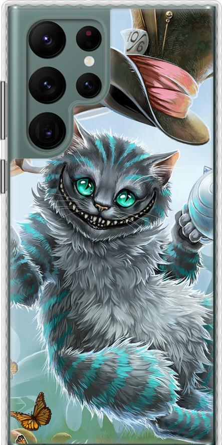 Чохол на Samsung Galaxy S22 Ultra Чеширський Кіт 2 (3993pc-2500-42517)