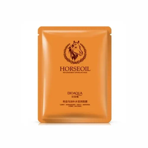 Маска для лица тканевая Bioaqua Horse Oil 30 мл (27301373)