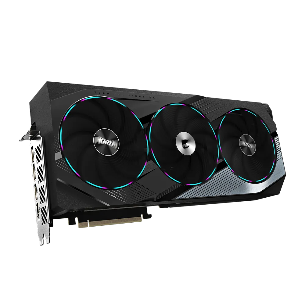 Видеокарта Gigabyte nVidia RTX4070 Super 12 ГБ GDDR6X/21000 МГц (GV-N407SAORUS M-12GD) - фото 2