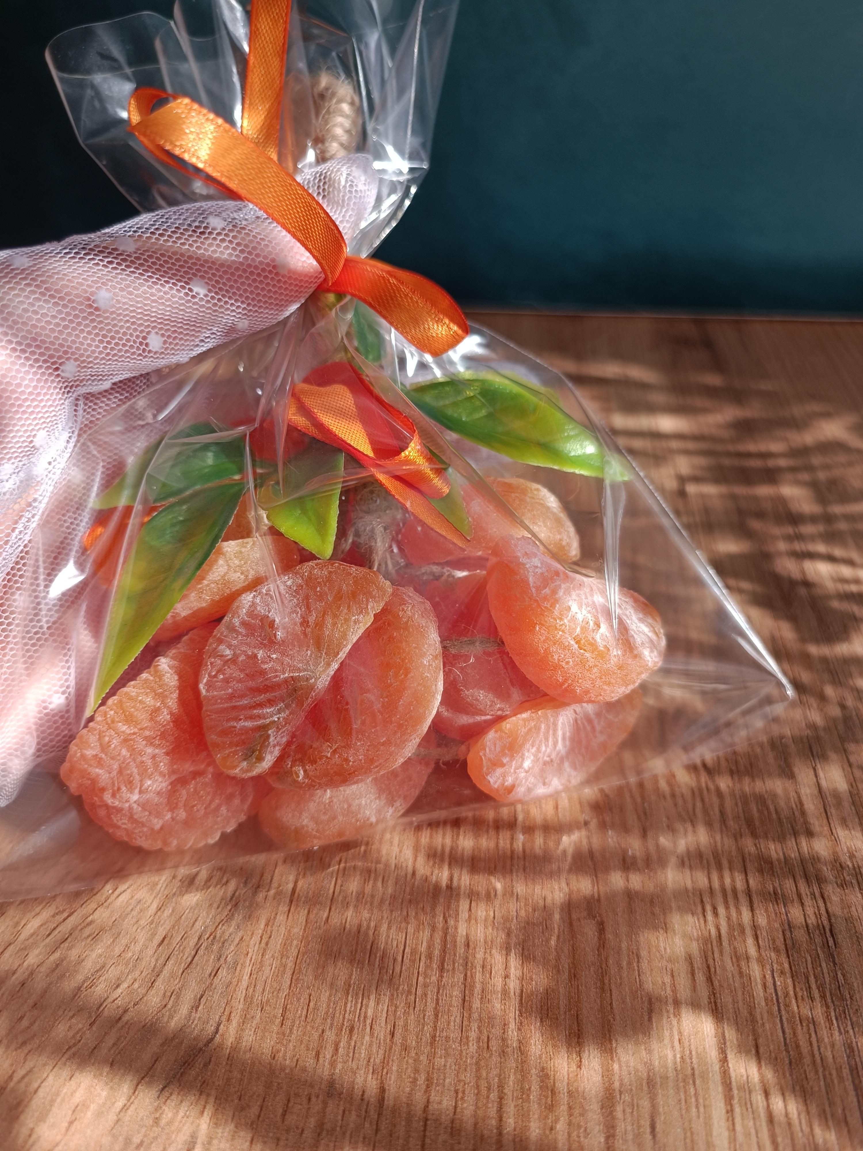 Мило ручної роботи Гроно мандарин (50) - фото 6