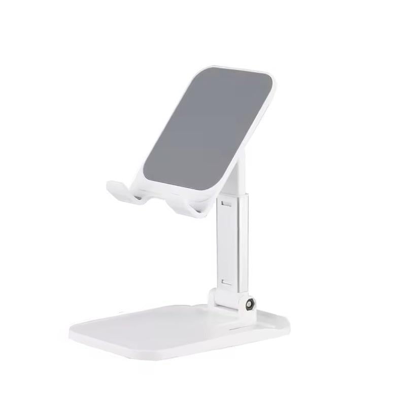 Подставка настольная под телефон JK001 складная Белый Подставка настольная под телефон JK001 складная Белый
