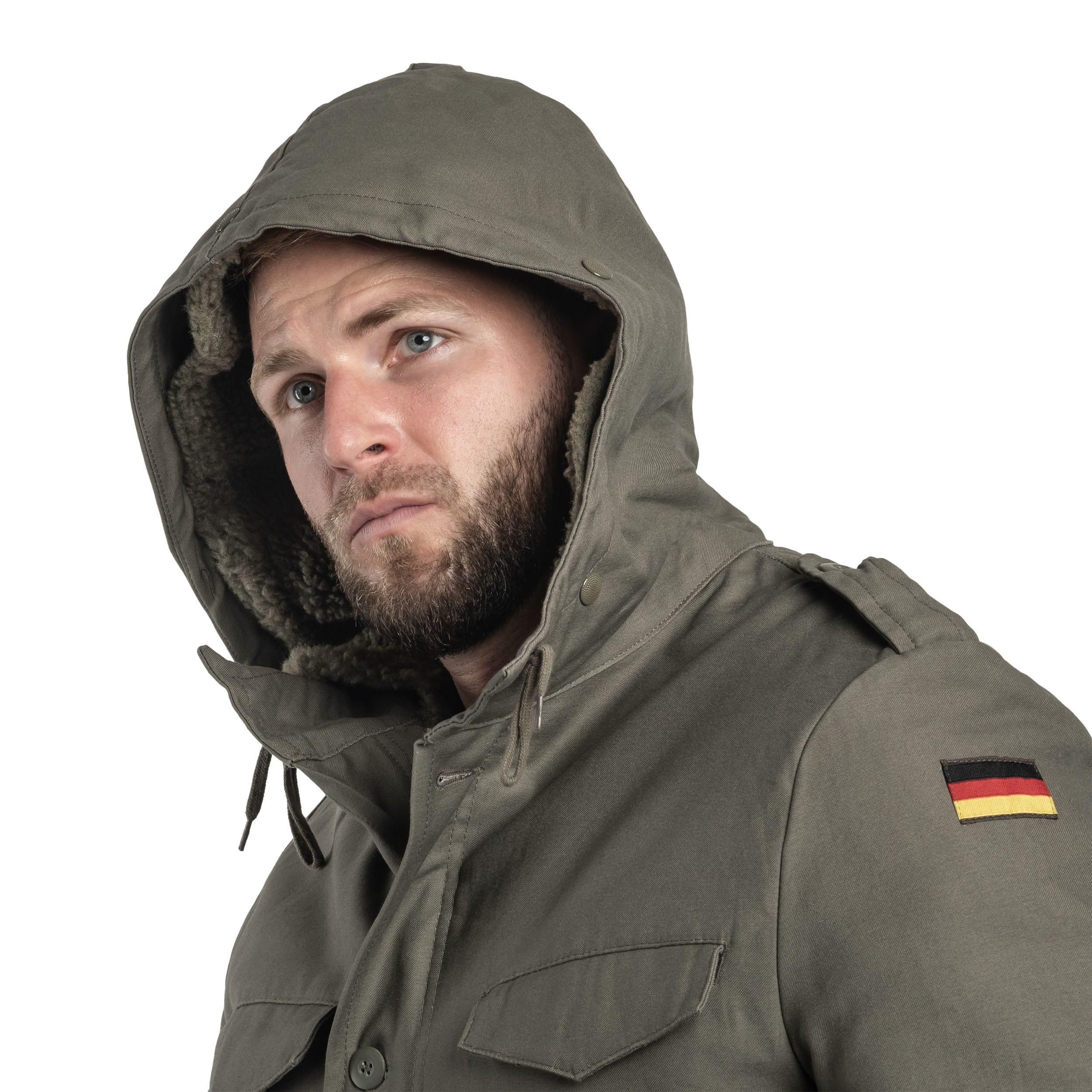 Куртка Brandit BW Parka Flag S Olive (3163/1S) - фото 9