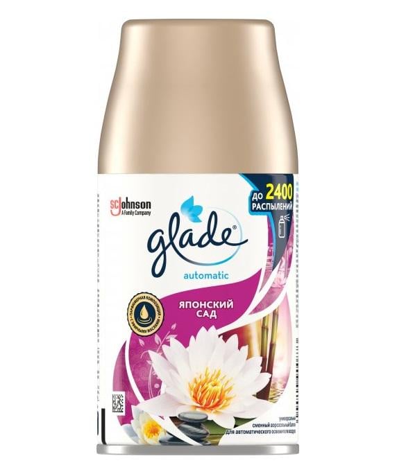 Сменный баллон к автоматическому освежителю Glade Японский сад 269 мл (13620)