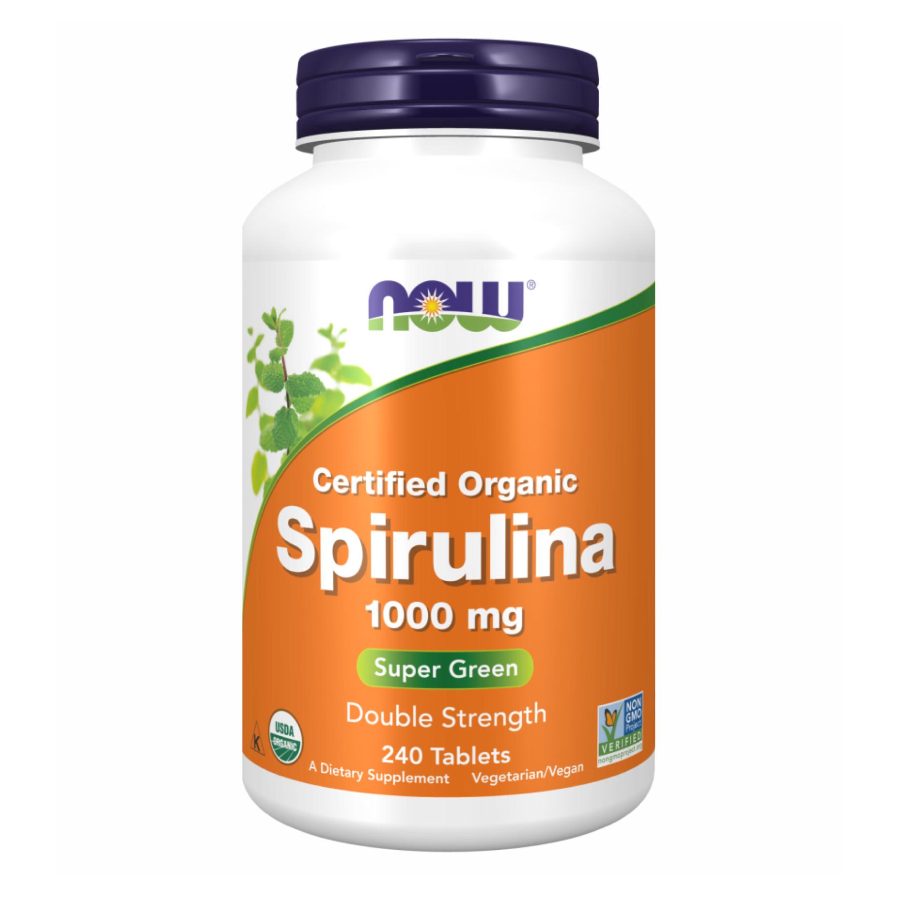 Натуральная добавка Spirulina 1000 mg 240 tabs (2022-10-1348)