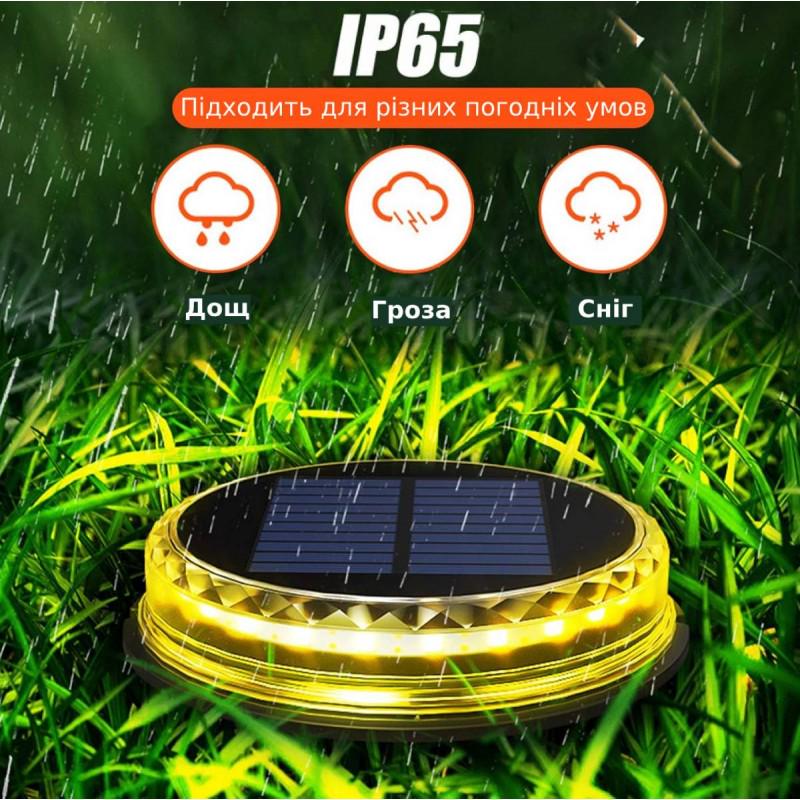 Світильник на сонячній батареї Lem Berger 17 LED 1200 мАг із сутінковим датчиком жовте світло (3309923) - фото 5 Світильник на сонячній батареї Lem Berger 17 LED 1200 мАг із сутінковим датчиком жовте світло (3309923) - фото 5