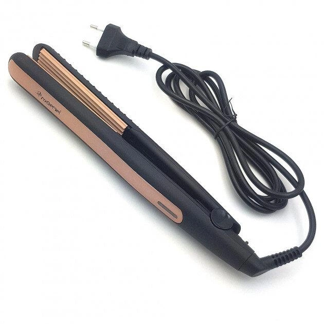Щипцы-гофре для волос Gemei GM-2955W 45 Вт с турмалиновым покрытием Черный/Золотой (PH01531) Щипцы-гофре для волос Gemei GM-2955W 45 Вт с турмалиновым покрытием Черный/Золотой (PH01531)
