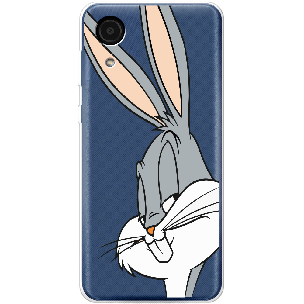 Чехол BoxFace Samsung Galaxy A03 Core (A032) Lucky Rabbit Прозрачный силикон (43939-bk81-43939)