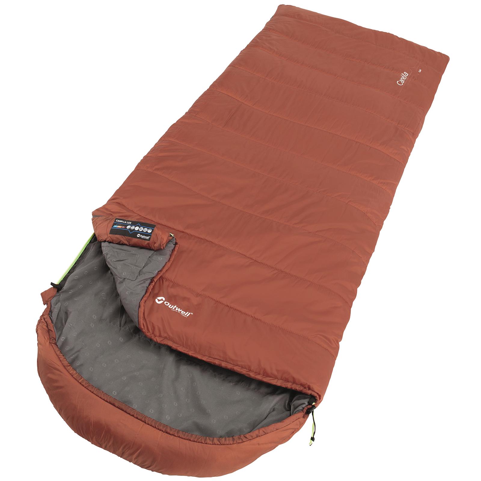 Спальный мешок Outwell Canella Lux +4 °C Warm left Red (230358)