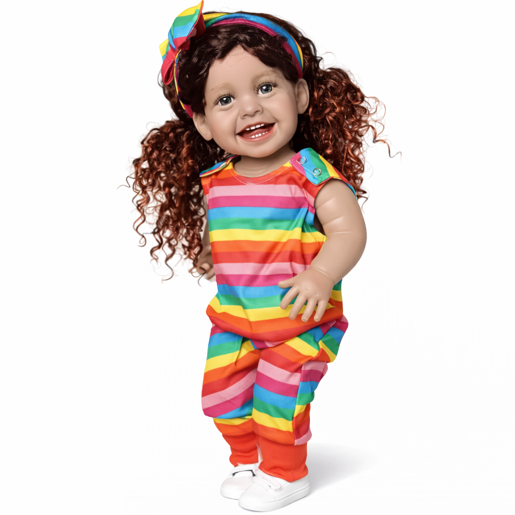 Кукла реалистичная Doll Reborn Baby Born силиконовая 55 см (К0100702)