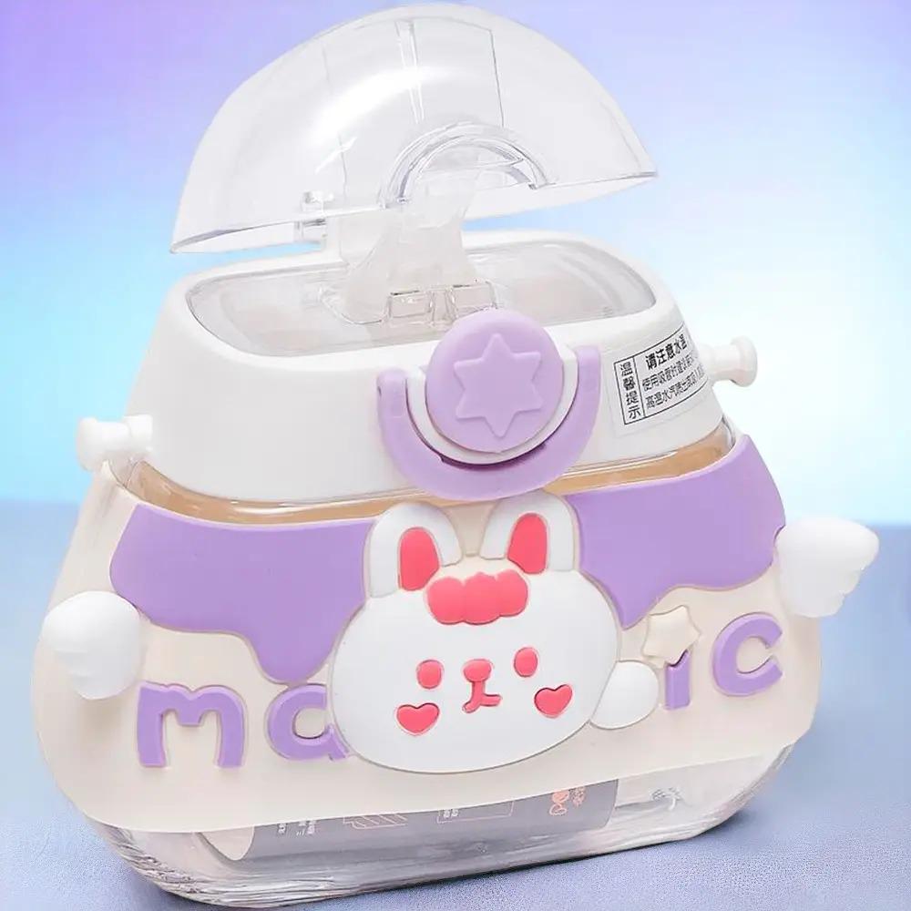 Детская бутылка для воды POP02313 с силиконовой трубочкой и ремешком 520 мл Фиолетовый - фото 5 Детская бутылка для воды POP02313 с силиконовой трубочкой и ремешком 520 мл Фиолетовый - фото 5