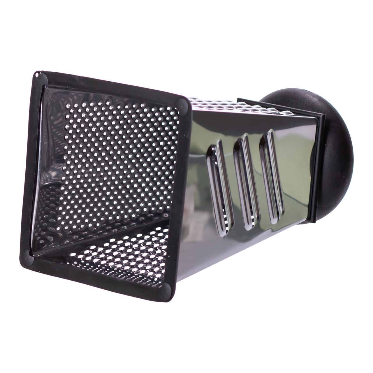 Терка ручна чотиристороння 12,5х12,5х21 см - фото 5 Терка ручна чотиристороння 12,5х12,5х21 см - фото 5