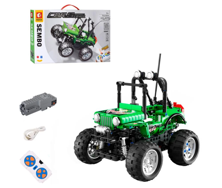 Конструктор на радиоуправлении Bambi Машина 436 деталей (701904)