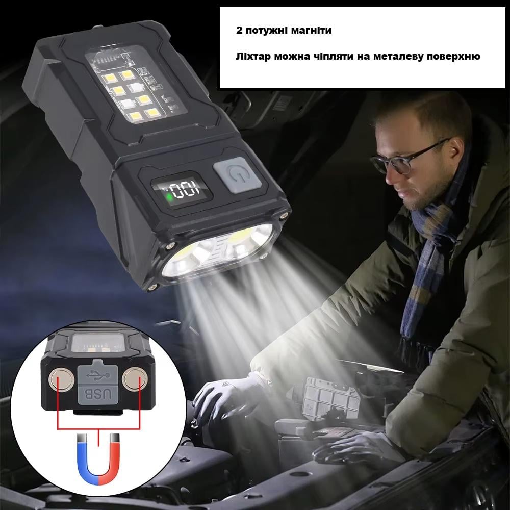 Фонарь ручной с магнитным креплением - фото 6 Фонарь ручной с магнитным креплением - фото 6